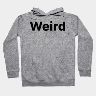 Weird text typography Hoodie